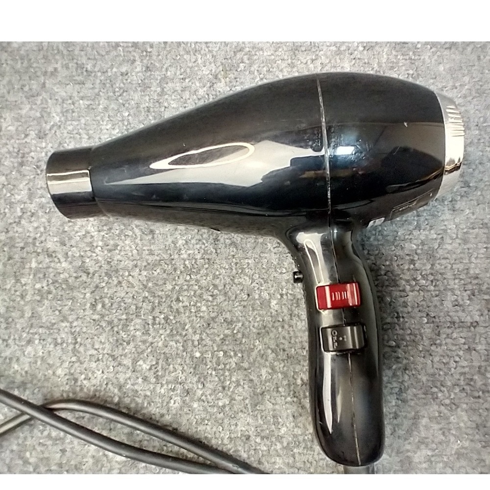 Elchim Milano Professional Hair‎ Dryer Black Made in Italy Salon Blow Dryer